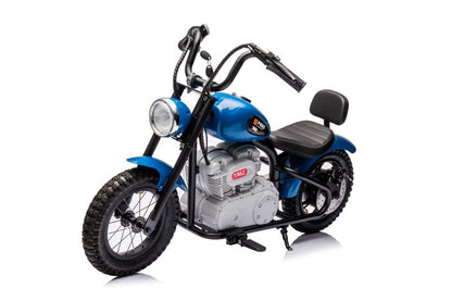 Elektrická motorka na akumulátor 36V modrá – A9902