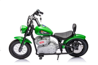Elektrická motorka na akumulátor 36V zelená A9902