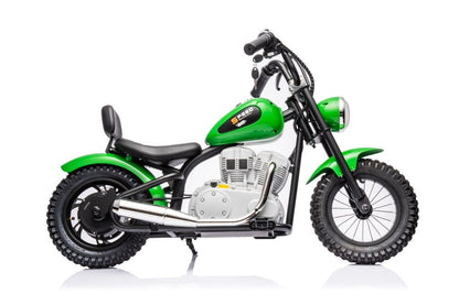 Elektrická motorka na akumulátor 36V zelená A9902