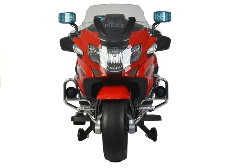 Elektrická motorka na akumulátor BMW R1200 policie červená