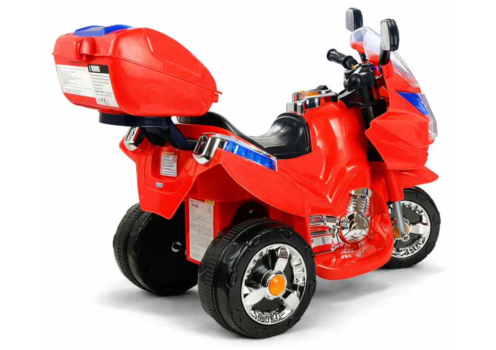Elektrická motorka na akumulátor červená 3 km/h – HC8051