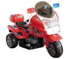 Elektrická motorka na akumulátor pro děti od 3 let červená