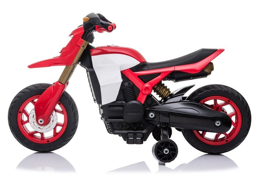 Elektrická motorka na akumulátor TR1909 červená – odrážedlo pro děti