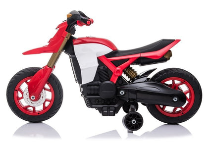 Elektrická motorka na akumulátor TR1909 červená – odrážedlo pro děti