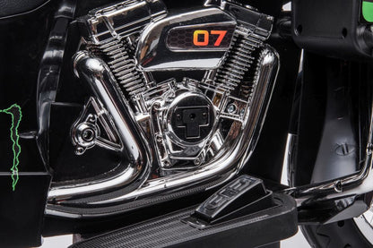 Elektrická motorka na akumulátor třikolová Goldwing černá