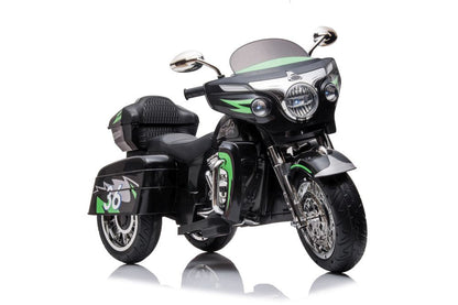 Elektrická motorka na akumulátor třikolová Goldwing černá