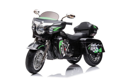 Elektrická motorka na akumulátor třikolová Goldwing černá