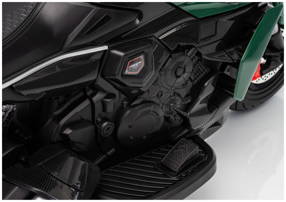 Elektrická motorka pro děti 12V s LED světly - XMX656