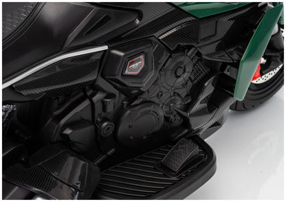 Elektrická motorka pro děti 12V s LED světly - XMX656