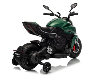 Elektrická motorka pro děti 12V s LED světly - XMX656