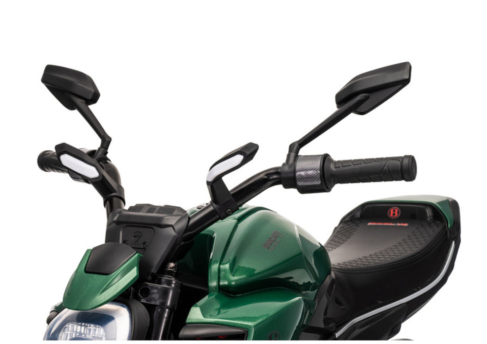 Elektrická motorka pro děti 12V s LED světly - XMX656