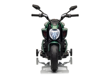 Elektrická motorka pro děti 12V s LED světly - XMX656