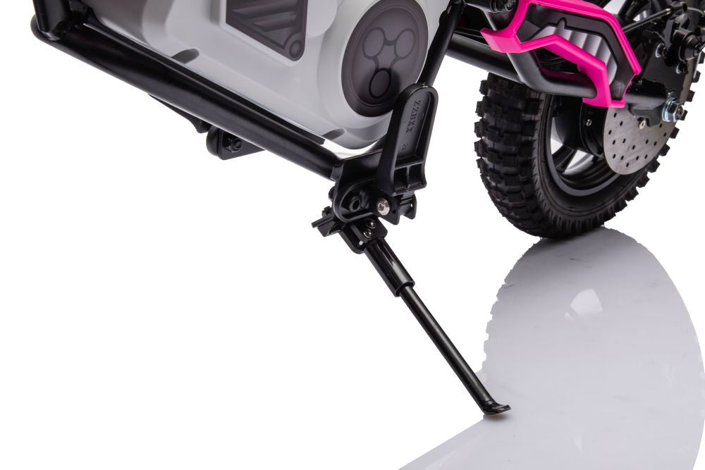 Elektrická motorka pro děti A9901 36V akumulátor růžová
