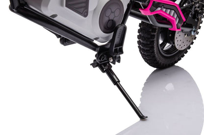 Elektrická motorka pro děti A9901 36V akumulátor růžová