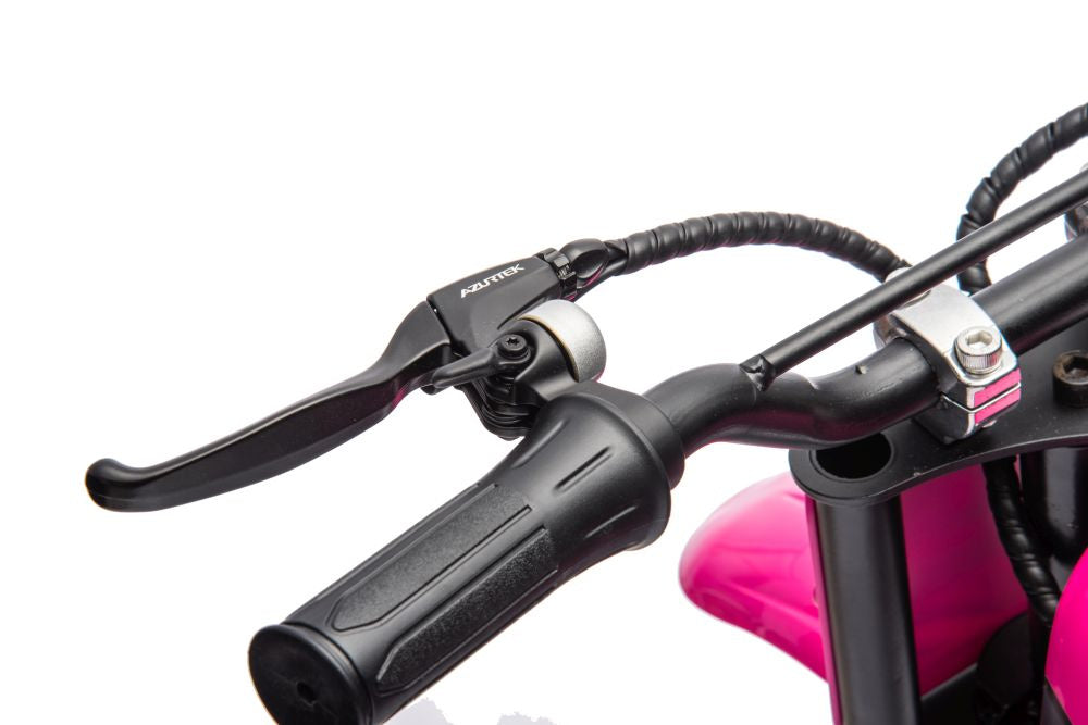 Elektrická motorka pro děti A9901 36V akumulátor růžová