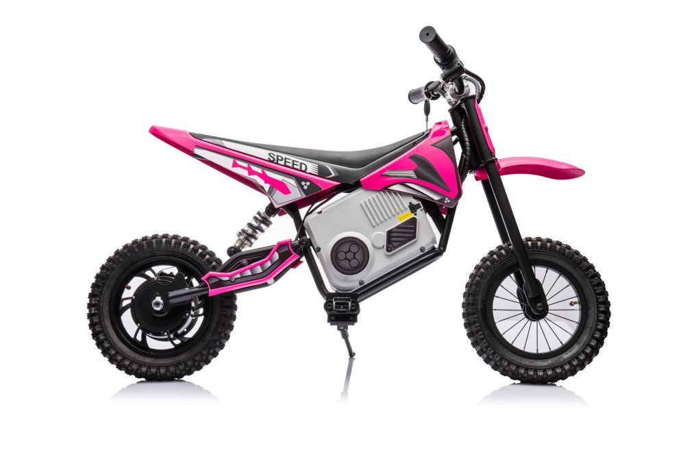 Elektrická motorka pro děti A9901 36V akumulátor růžová