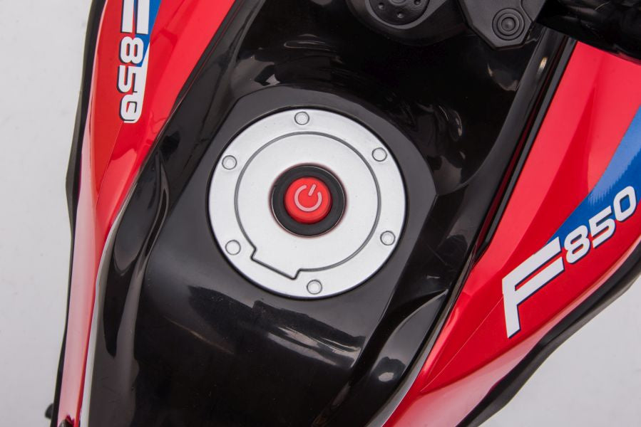Elektrická motorka pro děti BMW F850 – červená
