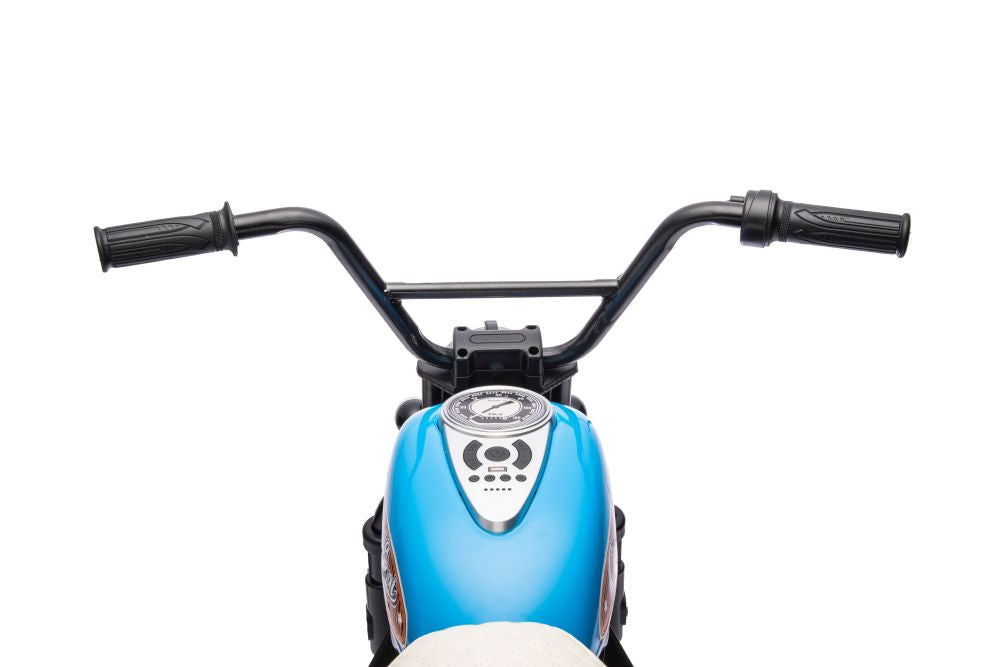 Elektrická motorka trojkolka 24V akumulátor modrá LL6688