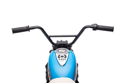 Elektrická motorka trojkolka 24V akumulátor modrá LL6688