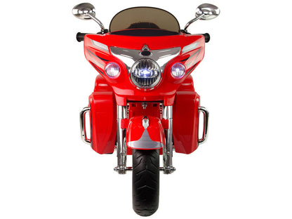 Elektrická motorka trojkolka Goldwing – červená | dětská