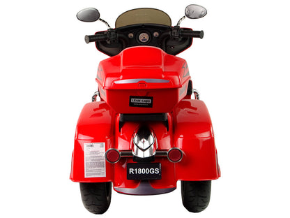 Elektrická motorka trojkolka Goldwing – červená | dětská