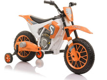 Elektrická motorka XMX616 oranžová – pro děti do 30 kg