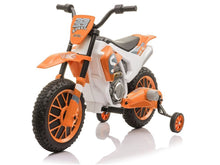 Elektrická motorka XMX616 oranžová – pro děti do 30 kg