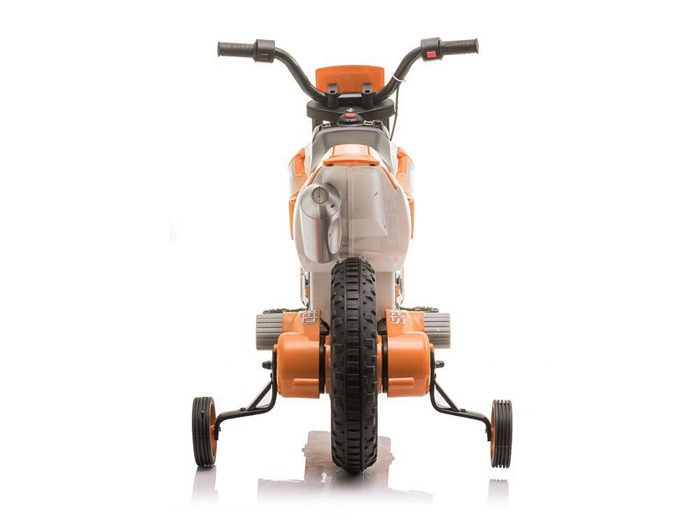 Elektrická motorka XMX616 oranžová – pro děti do 30 kg