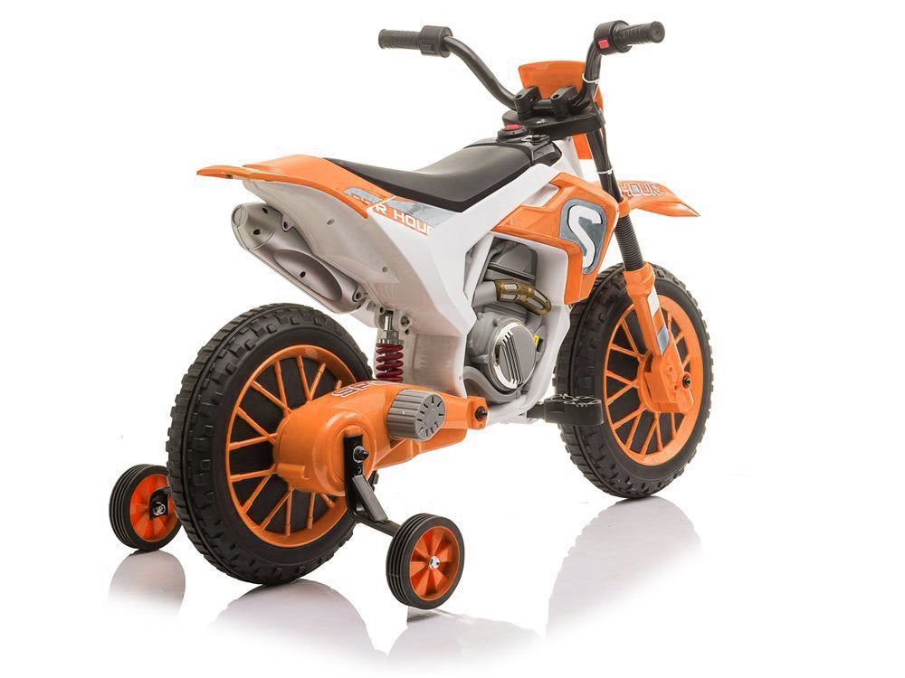Elektrická motorka XMX616 oranžová – pro děti do 30 kg