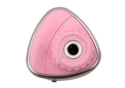 Elektrická ořezávátka na tužky a pastelky 6 8 mm růžová