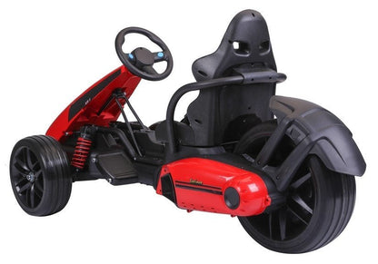 Elektrická šlapací motokára CH9939 červená