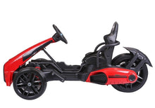 Elektrická šlapací motokára CH9939 červená