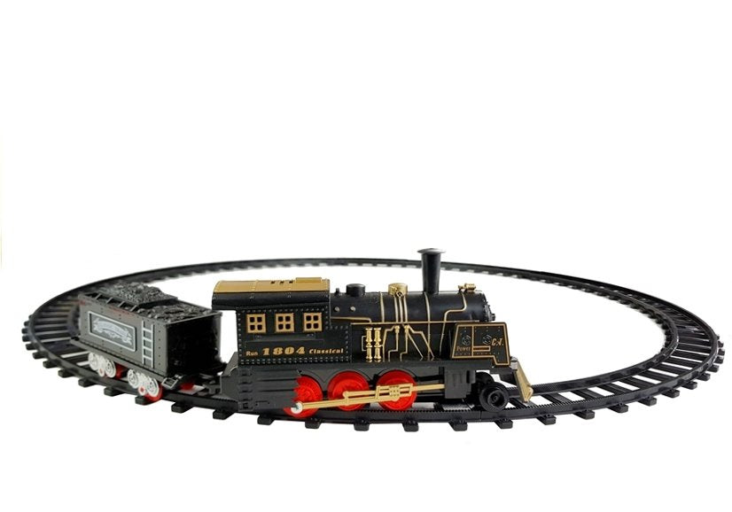 Elektrická vláčková dráha s lokomotivou a vagónem Classic