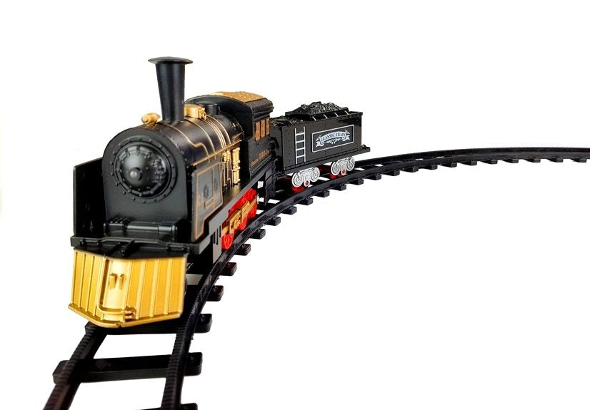Elektrická vláčková dráha s lokomotivou a vagónem Classic