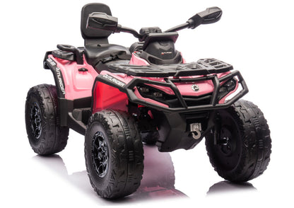 Elektrické ATV quad Can Am Outlander 4x4 růžové – DK-CA005
