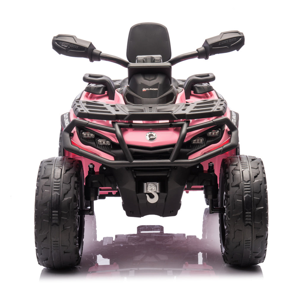 Elektrické ATV quad Can Am Outlander 4x4 růžové – DK-CA005
