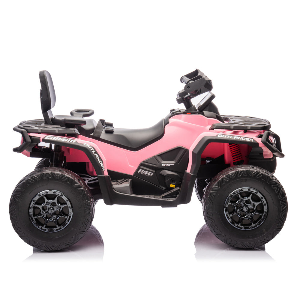 Elektrické ATV quad Can Am Outlander 4x4 růžové – DK-CA005