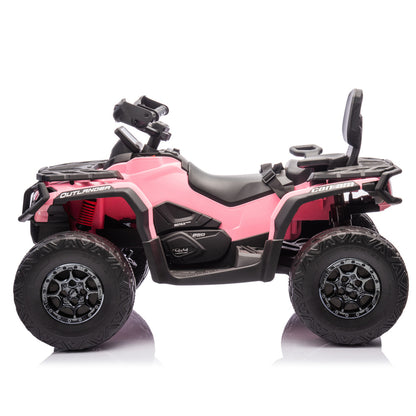 Elektrické ATV quad Can Am Outlander 4x4 růžové – DK-CA005