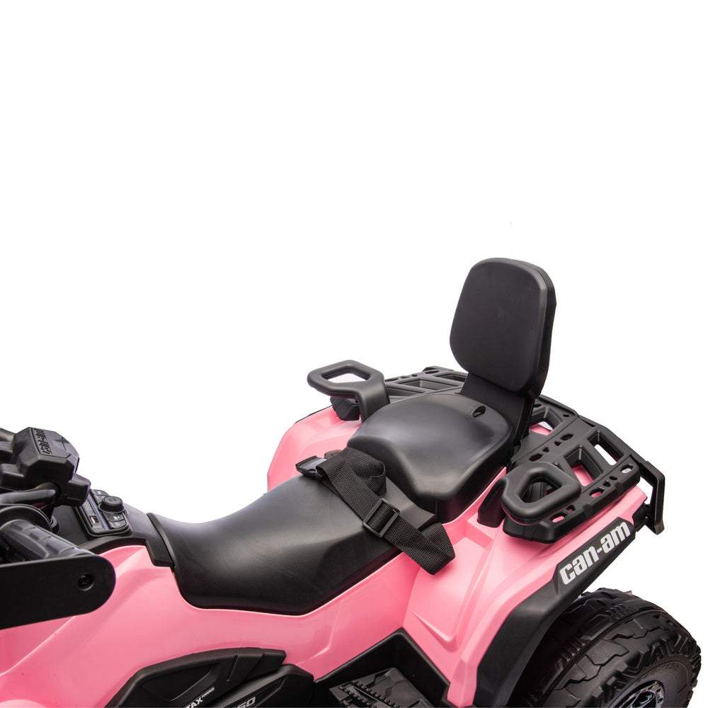 Elektrické ATV quad Can Am Outlander 4x4 růžové – DK-CA005