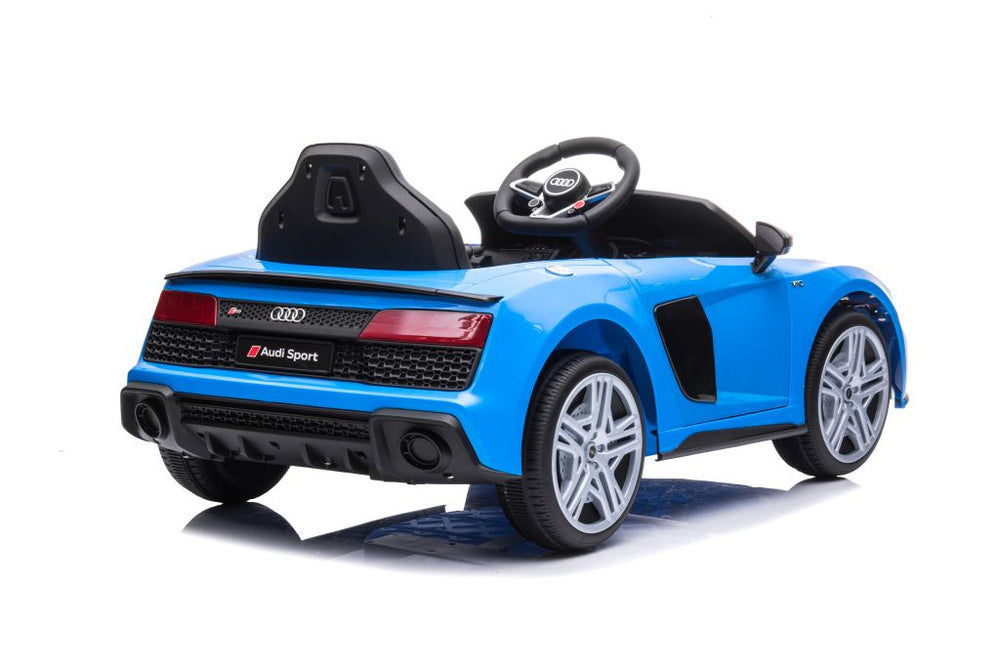 Elektrické autíčko Audi R8 pro děti s dálkovým ovládáním – modré