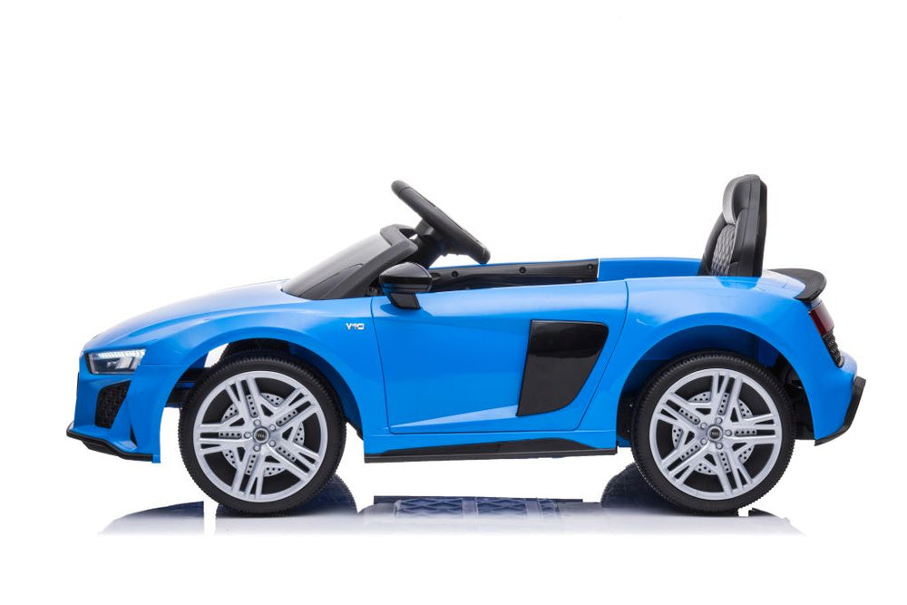 Elektrické autíčko Audi R8 pro děti s dálkovým ovládáním – modré