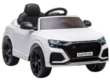Elektrické autíčko Audi RS Q8 pro děti – bílé