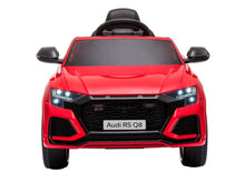 Elektrické autíčko Audi RS Q8 pro děti – červené