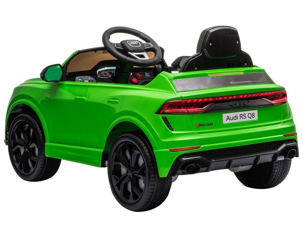 Elektrické autíčko Audi RS Q8 pro děti – zelené