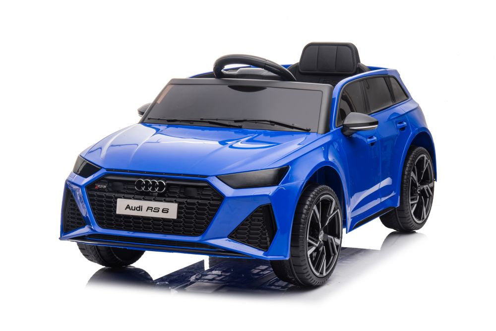 Elektrické autíčko Audi RS6 modré s dálkovým ovládáním – BRD-2118