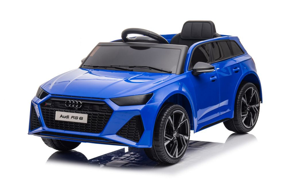 Elektrické autíčko Audi RS6 modré s dálkovým ovládáním – BRD-2118