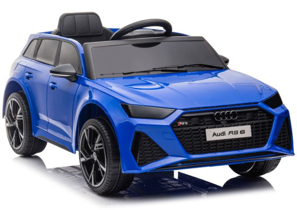 Elektrické autíčko Audi RS6 modré s dálkovým ovládáním – BRD-2118