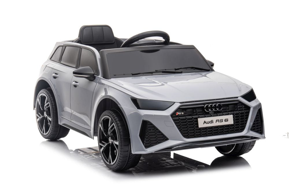 Elektrické autíčko Audi RS6 – na akumulátor | šedé