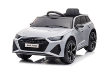 Elektrické autíčko Audi RS6 – na akumulátor | šedé