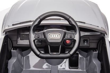 Elektrické autíčko Audi RS6 – na akumulátor | šedé